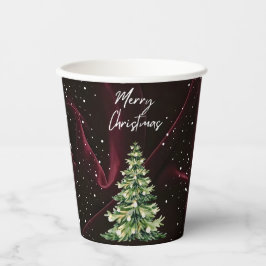 Royal Red Velvet Weihnachten Pappbecher