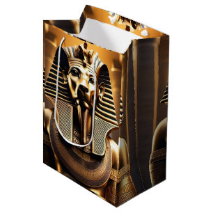 **"Royal Roar: The Golden Pharaoh Lion"*** Mittlere Geschenktüte