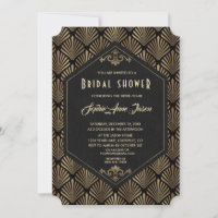 Royal Roaring 20's Gold Great Gatsby Brautparty
