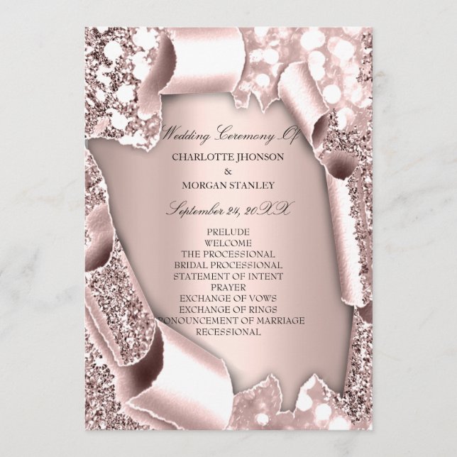 Royal Rosen Blush Pink Frame 3D Programm (Vorderseite)