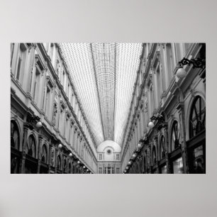 Royal Saint Hubert Galleries, Brüssel, Belgien Poster