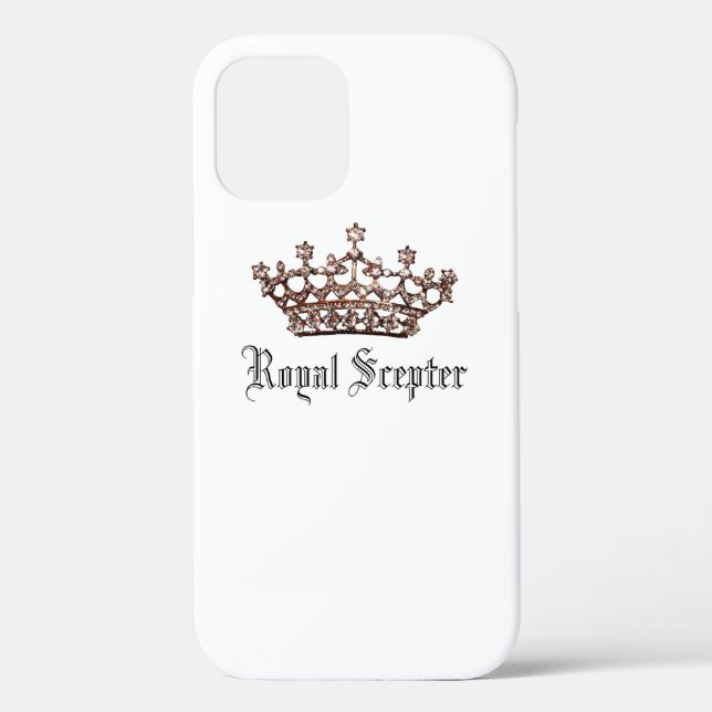 "Royal Scepter" Tiara Case-Mate iPhone Hülle (Rückseite)