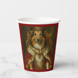 Royal Sheltie Pappbecher