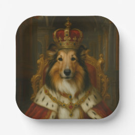 Royal Sheltie Pappteller