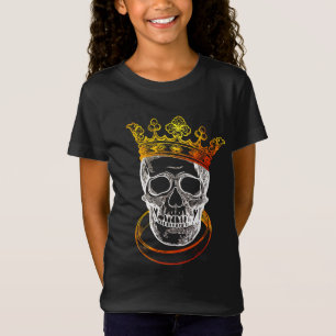 Royal Skull Crown T - Shirt - Gotische Kunst