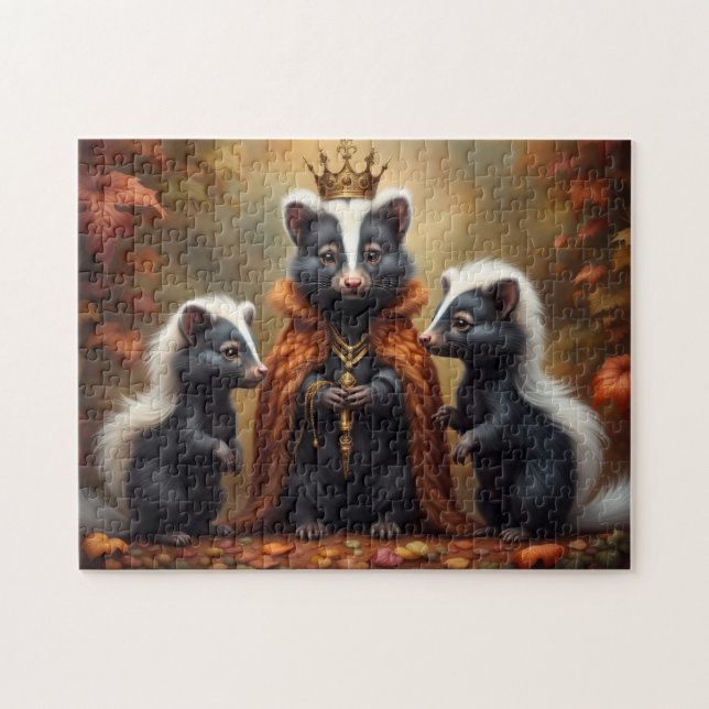 Royal Skunk Puzzle (Horizontal)