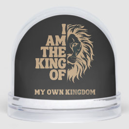 Royal Spirit Shimmer Kingdom Snow Globe Schneekugeln