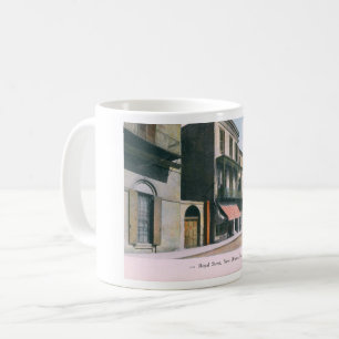 Royal St., New Orleans LA 1910 Vintage Kaffeetasse
