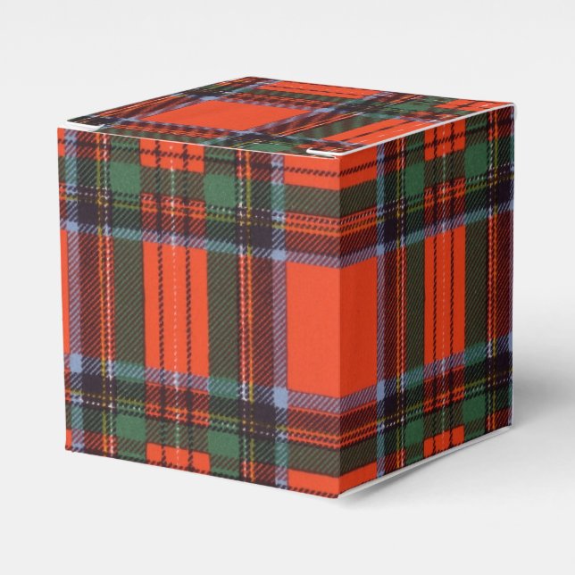 Royal Stewart clan Kariert Scottish tartan Geschenkschachtel (Vorderseite)