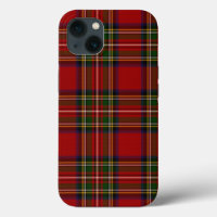 Royal Stewart Clan Tartan Kariert