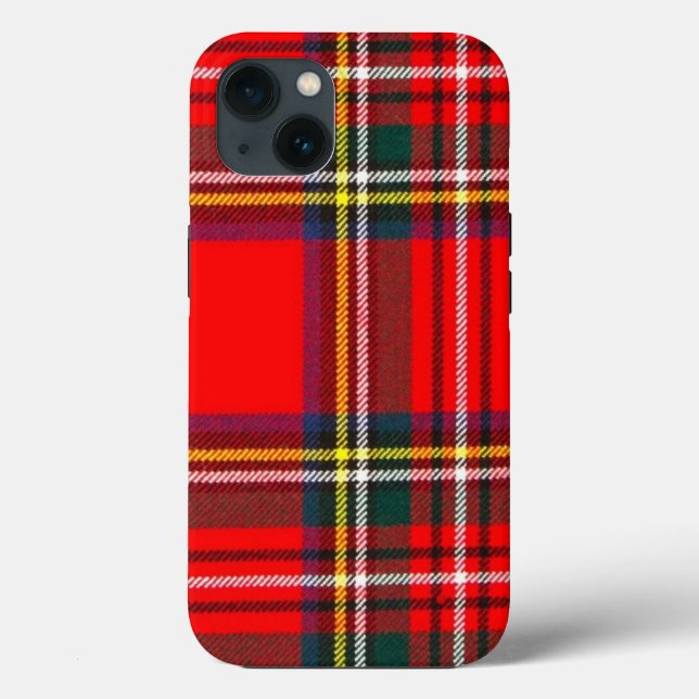 Royal Stewart Clan Tartan Kariert Case-Mate iPhone Hülle (Rückseite)