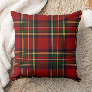 Royal Stewart Clan Tartan Kariert Kissen
