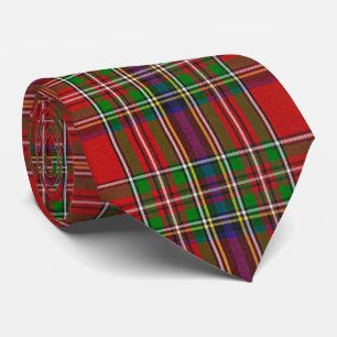 Royal Stewart Clan Tartan Kariert Krawatte
