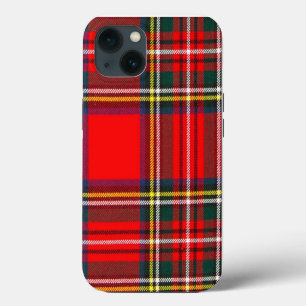 Royal Stewart Clan Tartan Karo iPhone 13 Hülle