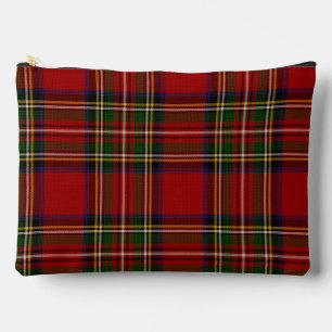 Royal Stewart Clan Tartan Plaid  Zubehörtasche