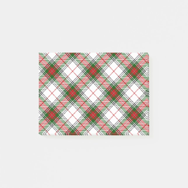 Royal Stewart Clan Tartan Post-it Klebezettel (Vorderseite)