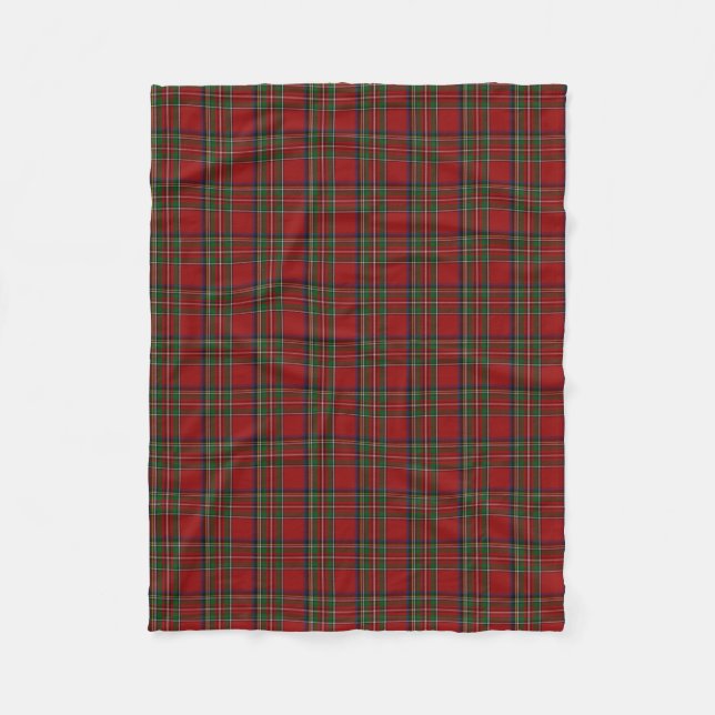 Royal Stewart Kariert Fleece Blanket (Vorderseite)