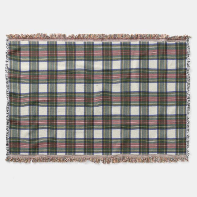 Royal Stewart M Original Scottish Tartan Decke (Vorderseite)