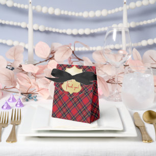 Royal Stewart Original Schottischer Tartan Gefalle Geschenkschachtel