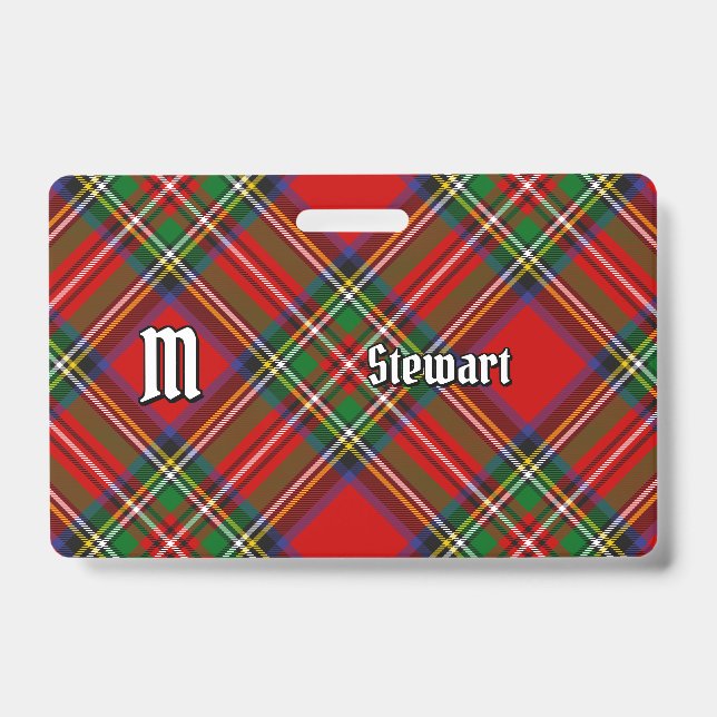 Royal Stewart Tartan Ausweis (Vorderseite)