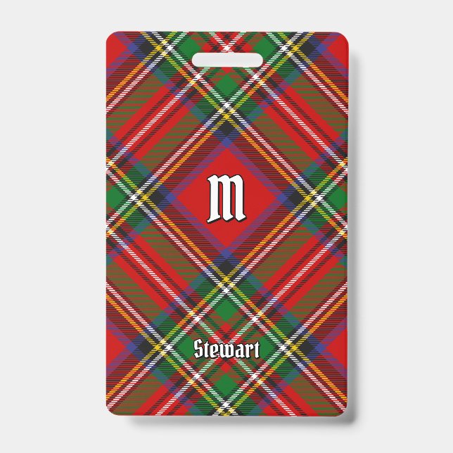 Royal Stewart Tartan Ausweis (Vorderseite)
