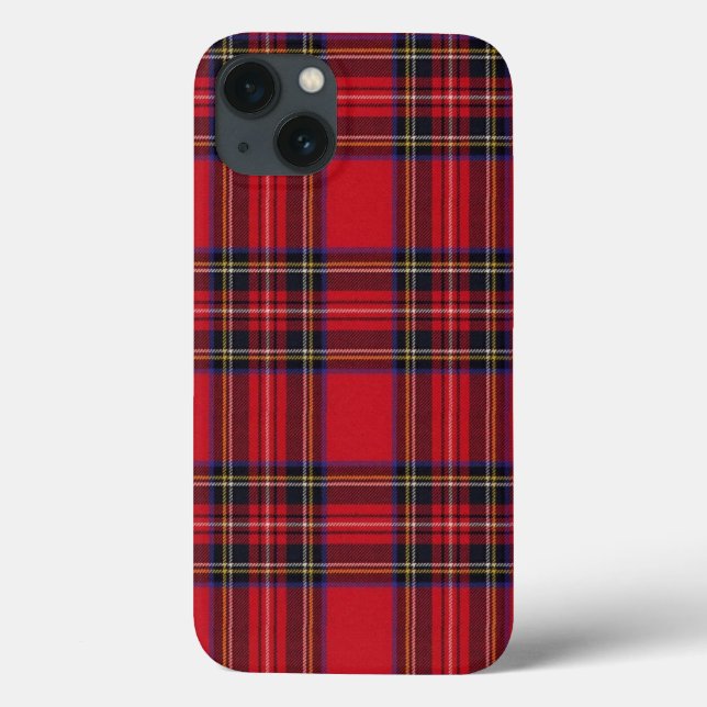 Royal Stewart Tartan Case-Mate iPhone Hülle (Rückseite)