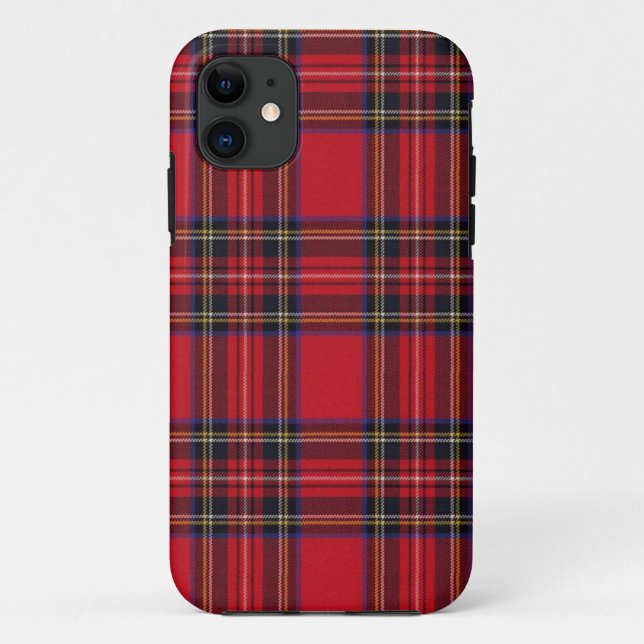 Royal Stewart Tartan Case-Mate iPhone Hülle (Rückseite)