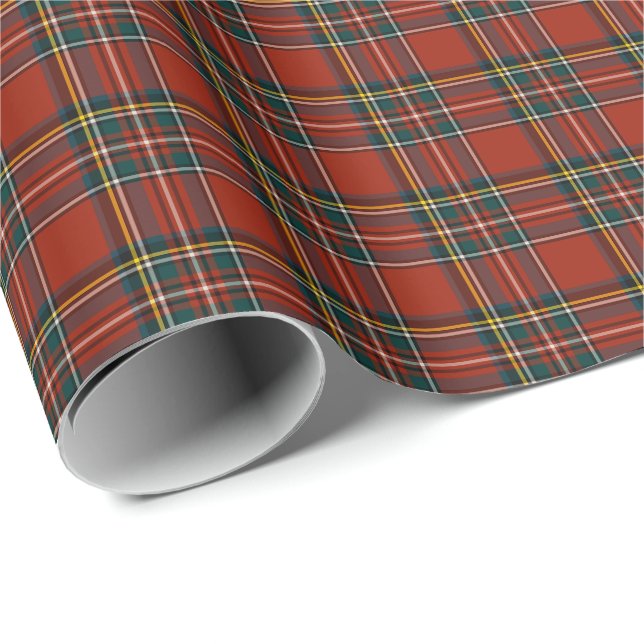Royal Stewart Tartan Geschenkpapier (Rolleneckpunkt)