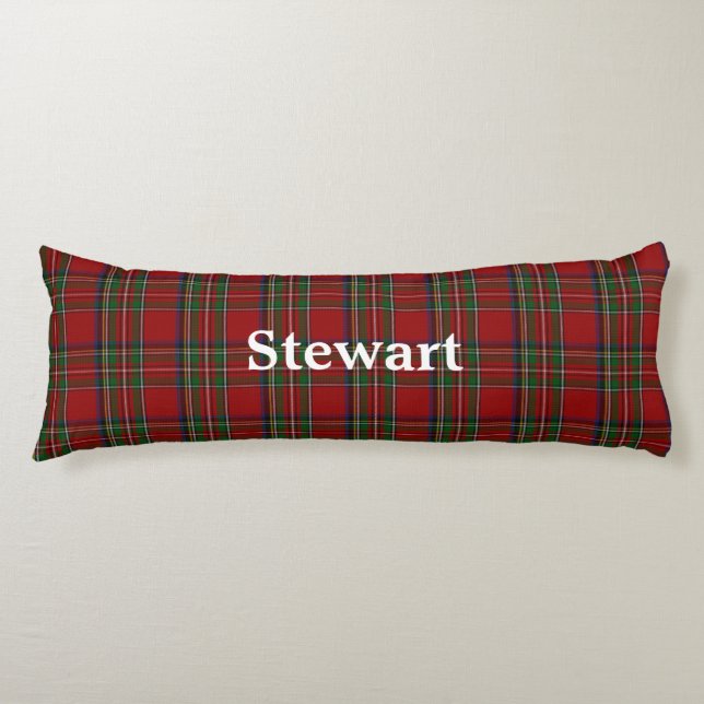 Royal Stewart Tartan Kariert Body Pillow Seitenschläferkissen (Vorderseite)