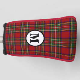 Royal Stewart Tartan Kariert Scottish Clan Monogra Golf Headcover