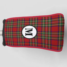 Royal Stewart Tartan Karo Schottischer Clan Monogr Golf Headcover
