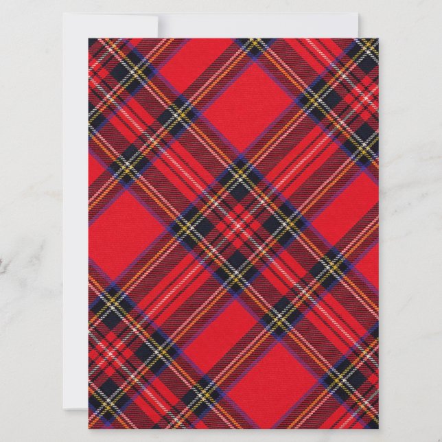 Royal Stewart tartan Red kariert (Vorderseite)