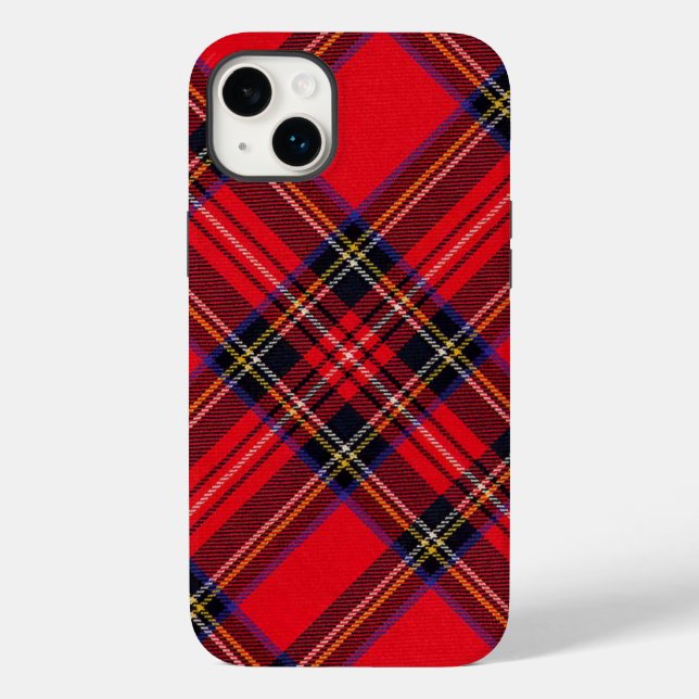 Royal Stewart tartan Red kariert Case-Mate iPhone Hülle (Rückseite)