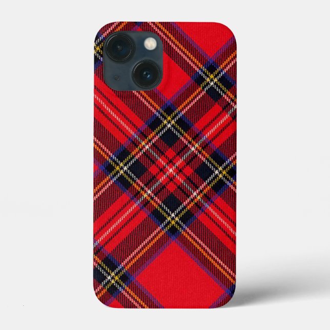 Royal Stewart tartan Red kariert Case-Mate iPhone Hülle (Rückseite)