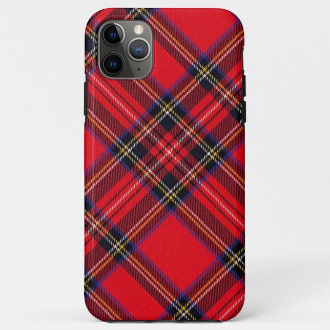 Royal Stewart tartan Red kariert Case-Mate iPhone Hülle (Rückseite)