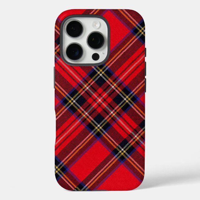 Royal Stewart tartan Red kariert Case-Mate iPhone Hülle (Rückseite)