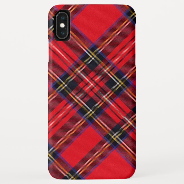 Royal Stewart tartan Red kariert Case-Mate iPhone Hülle (Rückseite)