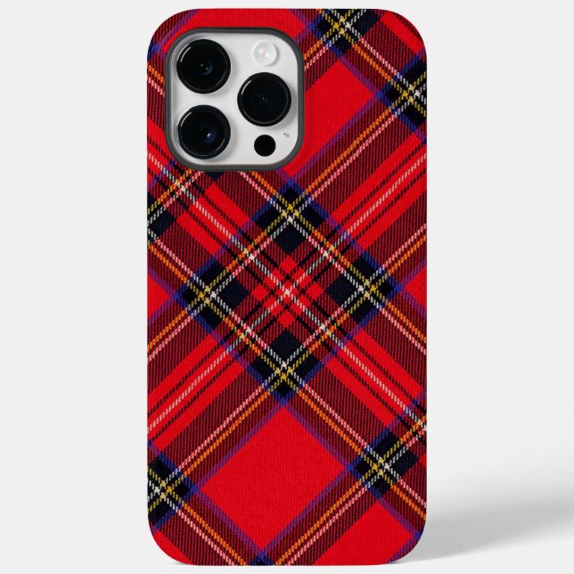 Royal Stewart tartan Red kariert Case-Mate iPhone Hülle (Rückseite)