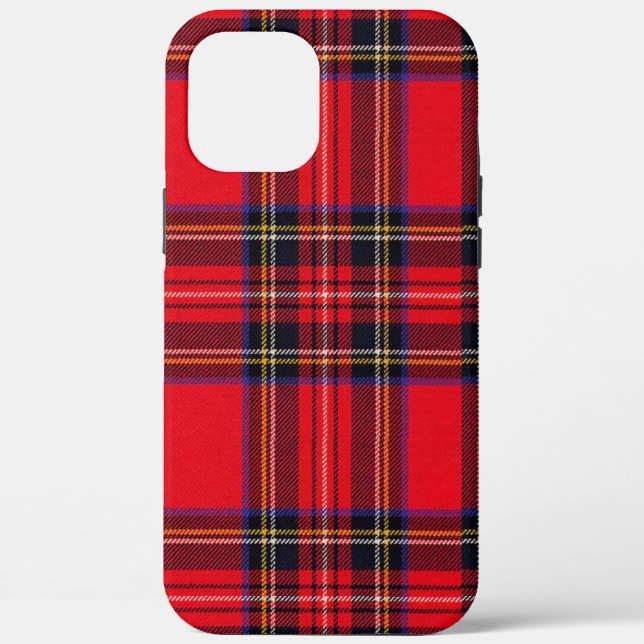Royal Stewart tartan Red kariert Case-Mate iPhone Hülle (Rückseite)