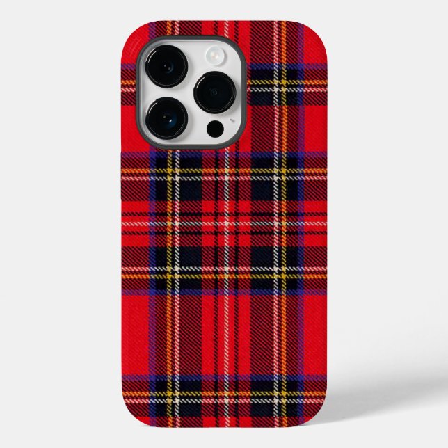 Royal Stewart tartan Red kariert Case-Mate iPhone Hülle (Rückseite)