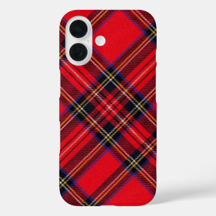 Royal Stewart tartan Red kariert iPhone 16 Hülle