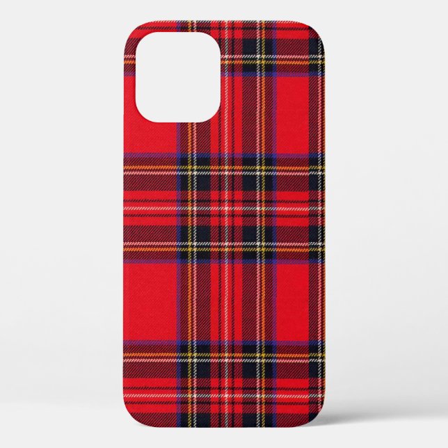 Royal Stewart tartan Red kariert Case-Mate iPhone Hülle (Rückseite)