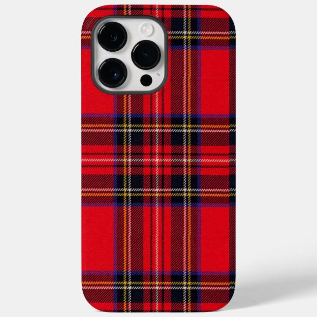 Royal Stewart tartan Red kariert Case-Mate iPhone Hülle (Rückseite)