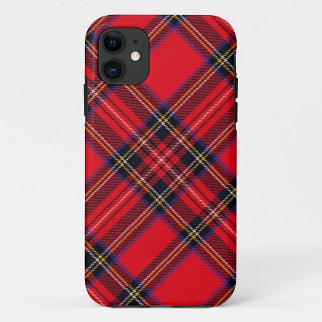 Royal Stewart tartan Red kariert Case-Mate iPhone Hülle (Rückseite)