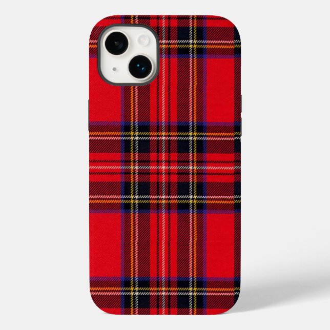 Royal Stewart tartan Red kariert Case-Mate iPhone Hülle (Rückseite)