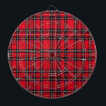 Royal Stewart tartan Red kariert Dartscheibe<br><div class="desc">Royal Stewart Clan Tartan kariert</div>