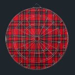 Royal Stewart tartan Red kariert Dartscheibe<br><div class="desc">Royal Stewart Clan Tartan kariert</div>