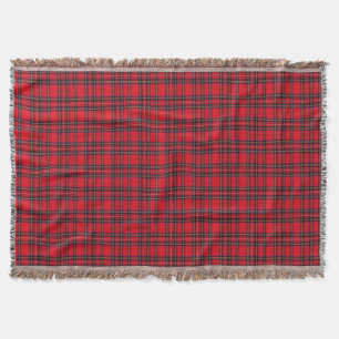 Royal Stewart tartan Red kariert Decke