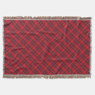 Royal Stewart tartan Red kariert Decke