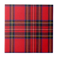 Royal Stewart tartan Red kariert